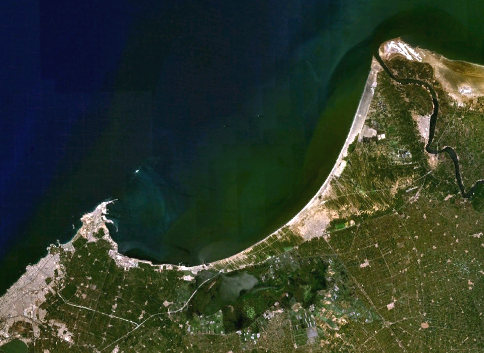 Aboukir Bay, Mediterranean Sea, coast of Egypt
