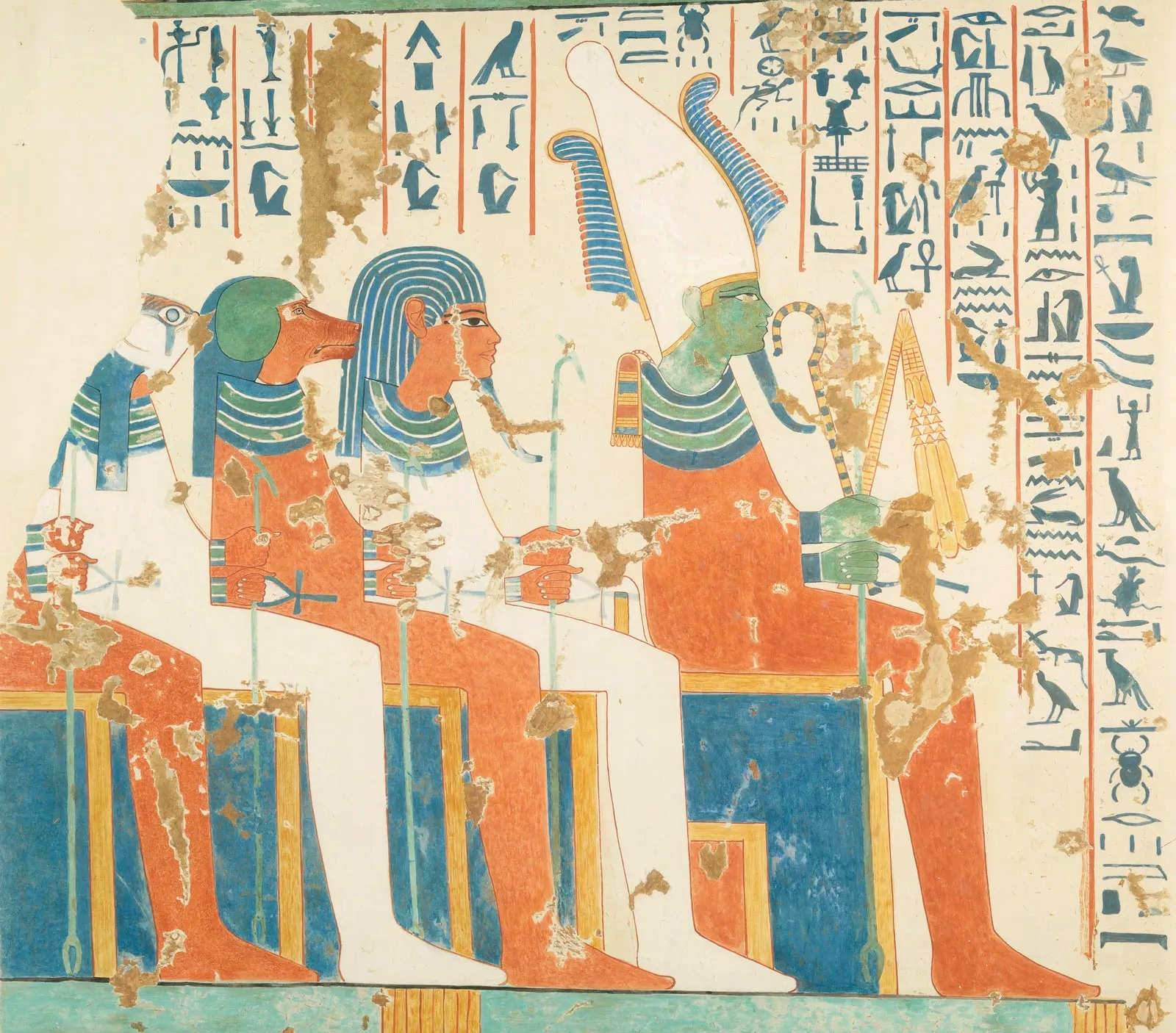 Osiris family Horus ancient Egyptian Gods