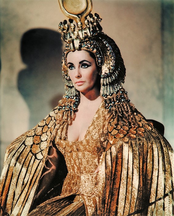 Elizabeth Taylor made a believable Queen Cleopatra