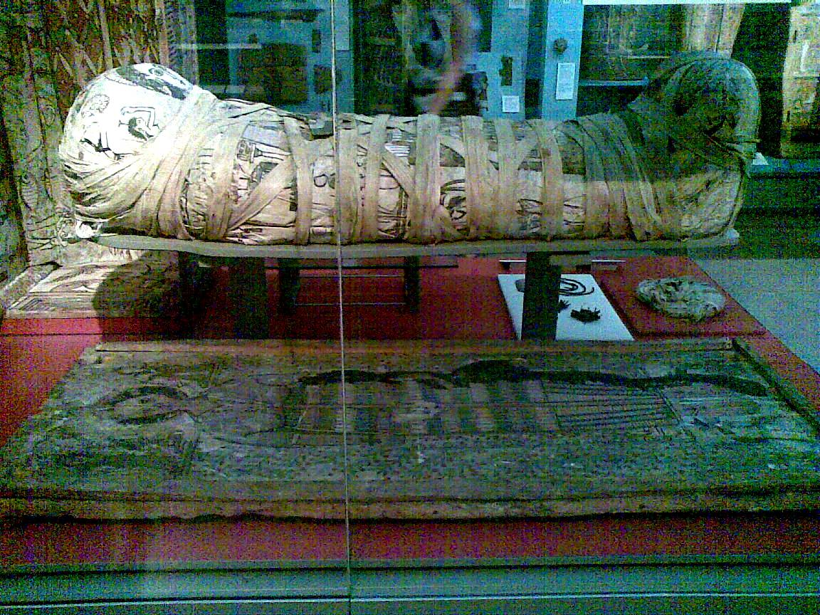 Cleopatra, the 17 year old daughter of Candace is at the British Museum
