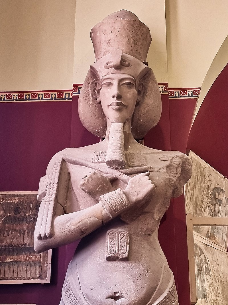 A statute of Akhenaten at the Cairo Museum of Antiquities