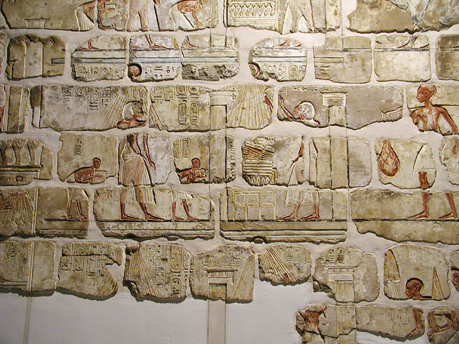 Talatats, ancient Egyptian reliefs