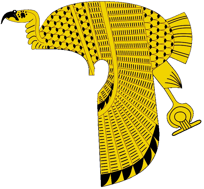 Golden Vulture Crown of the Ancient Egyptian Pharaohs