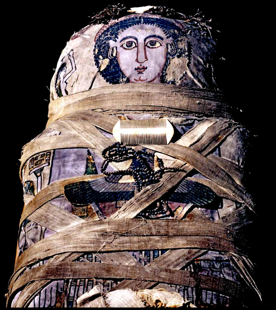 The mummy of the seventeen year old daughter of Candace, is at the British Museum