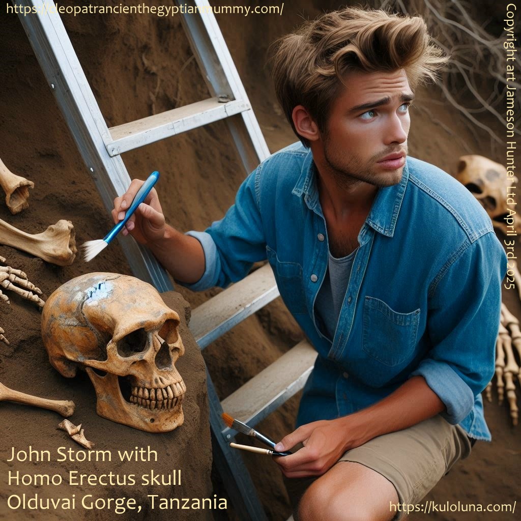 The Tanzanian sun beat down on John Storm�s neck, a familiar warmth he barely registered. His eyes, the colour of flint, were fixed on the half-exposed skull cradled in the earth. He brushed away another layer of ochre-coloured soil with the delicate precision of a surgeon, his breath catching in his throat. It was larger than he�d anticipated, the brow ridge prominent, the jaw robust.&nbsp;